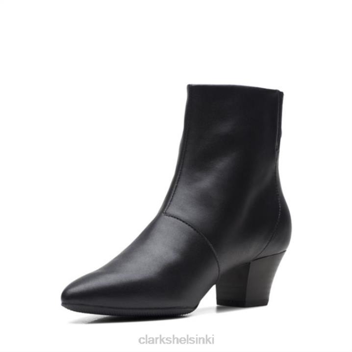 musta nahka teresa saappaat musta nahka clarks Clarks naiset 2DHN6004 musta nahka