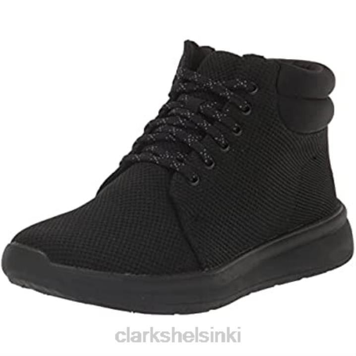musta neulottu clarks naisten ezera solmio nilkkurit Clarks naiset 2DHN2275 musta neule