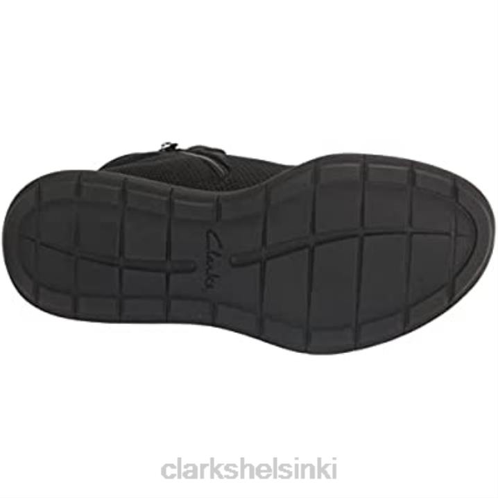 musta neulottu clarks naisten ezera solmio nilkkurit Clarks naiset 2DHN2275 musta neule
