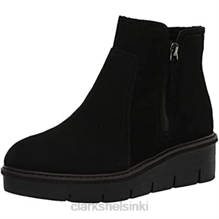 naisten airabell vibe nilkkurit musta mokkanahka clarks Clarks naiset 2DHN774