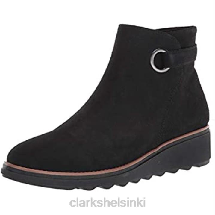 naisten sharon kevät nilkkasaappaat clarks musta mokka w tumma tan welt Clarks naiset 2DHN1911 musta mokka w tumma tan welt