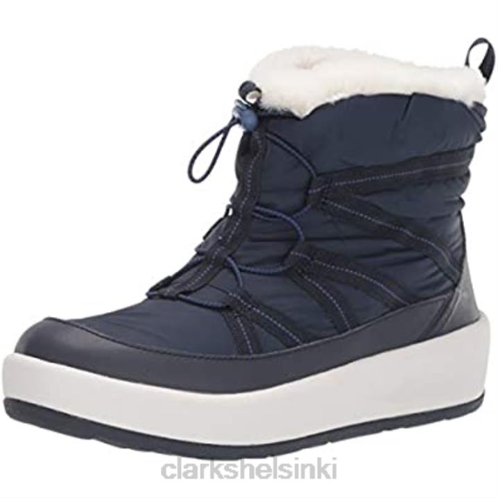 navy textile clarks naisten step north frost nilkkurit Clarks naiset 2DHN1211 laivastonsininen tekstiili