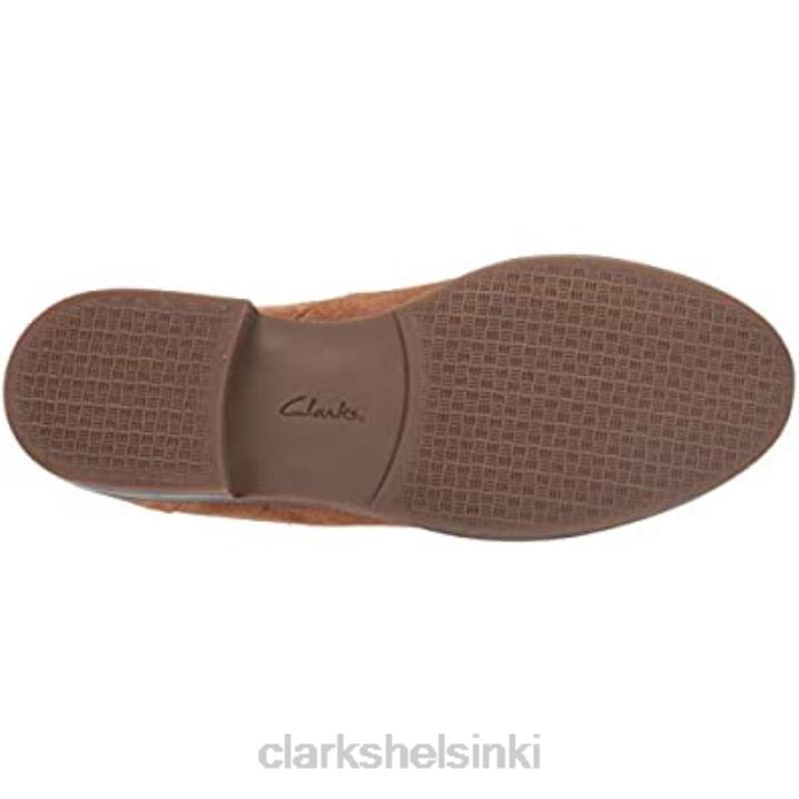 ruskean mokkanahka clarks naisten camzmaple-nilkkurit Clarks naiset 2DHN2320