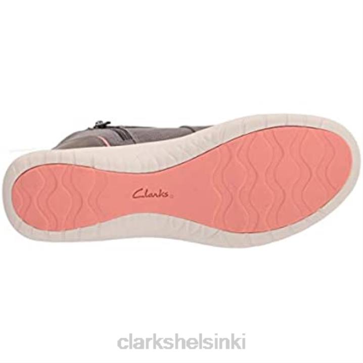 stone textile clarks naisten adella cove nilkkurit Clarks naiset 2DHN1755 kivi tekstiili