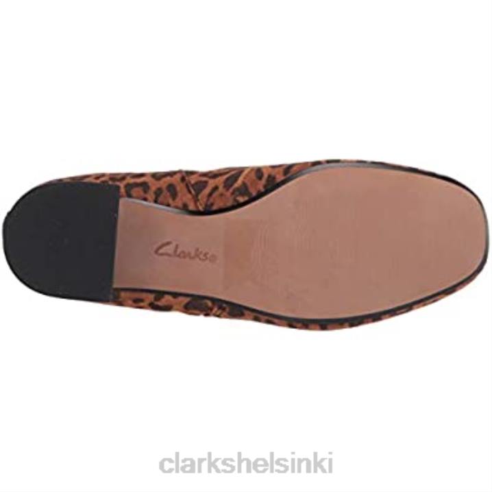 tummanruskea leopardin mokka clarks naisten marilyn beth -nilkkurit Clarks naiset 2DHN1728 tummanruskea leopardinahka