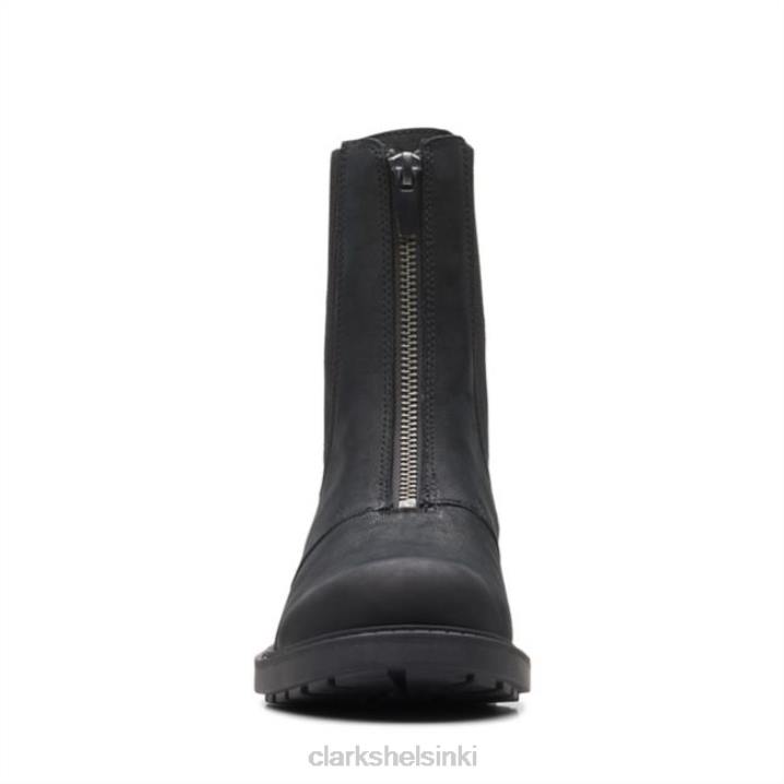 clarks musta nahka orinoco2 up black leather Clarks naiset 2DHN6057 musta nahka