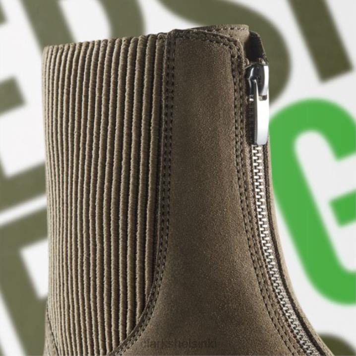 tumma oliivi mokkanahka clarks orinoco2 ylös Clarks naiset 2DHN6131 tumma oliivi mokka