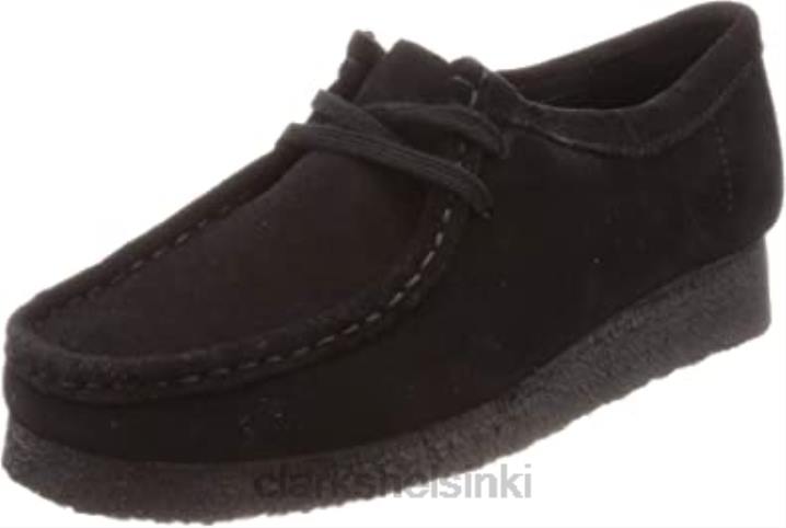 clarks naisten wallabee chukka saappaat mustat Clarks naiset 2DHN2682 musta mokka