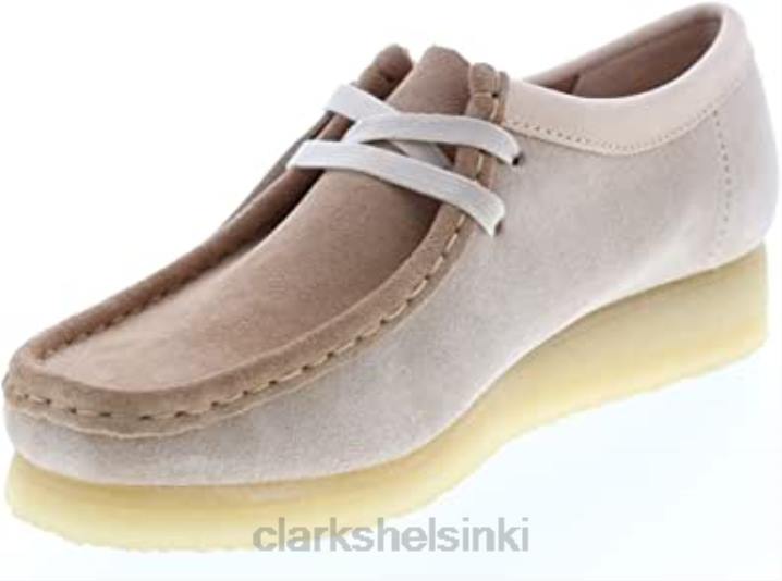 clarks naisten wallabee chukka saappaat vaaleanruskea mokka Clarks naiset 2DHN938 vaaleanruskea mokka