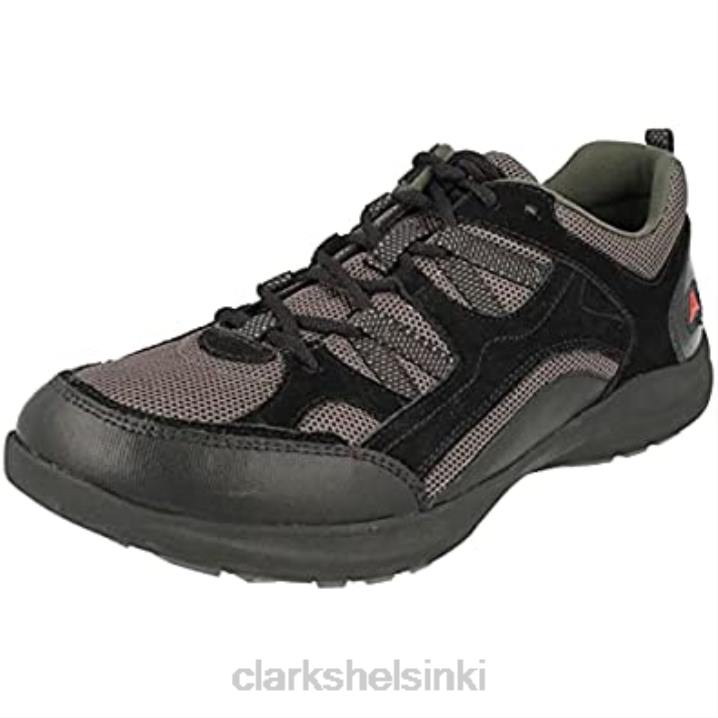 clarks black wave vista mokkanahka kengät mustat Clarks sukupuolineutraali 2DHN2185 musta