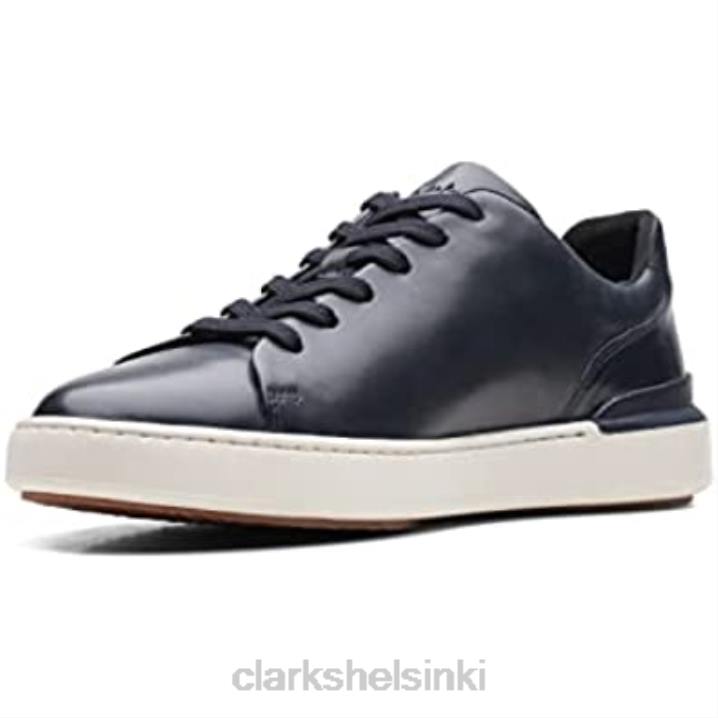 clarks court lite pitsit nahkakengät laivastonsiniset Clarks sukupuolineutraali 2DHN1075