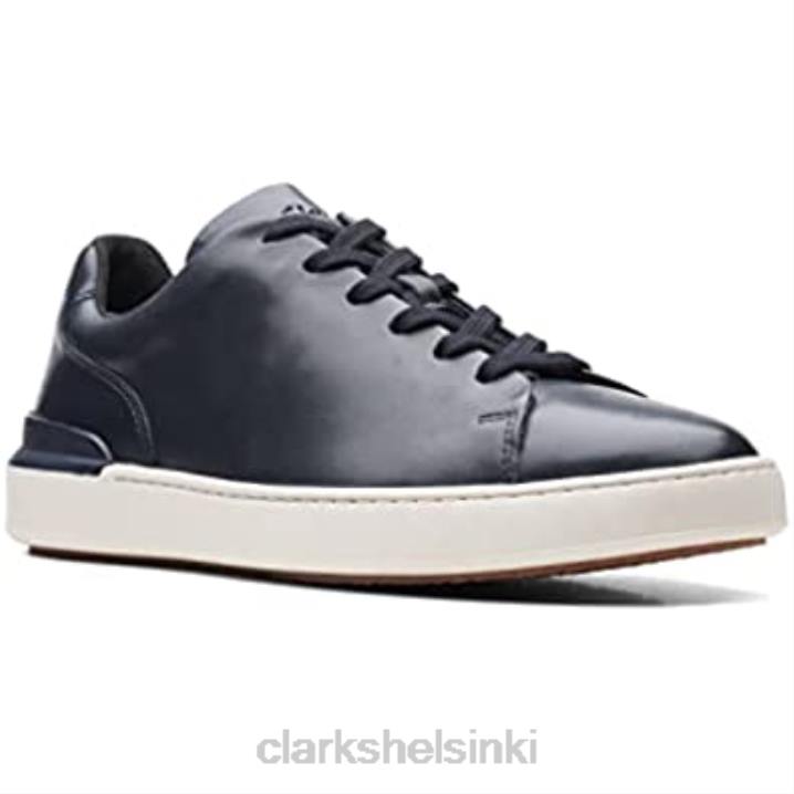 clarks court lite pitsit nahkakengät laivastonsiniset Clarks sukupuolineutraali 2DHN1075