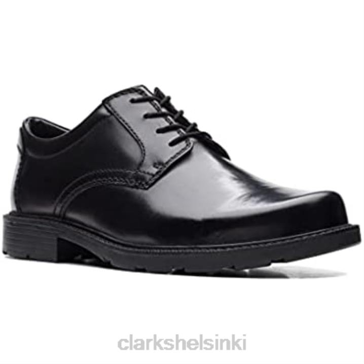 clarks kerton pitsikengät mustat Clarks sukupuolineutraali 2DHN827