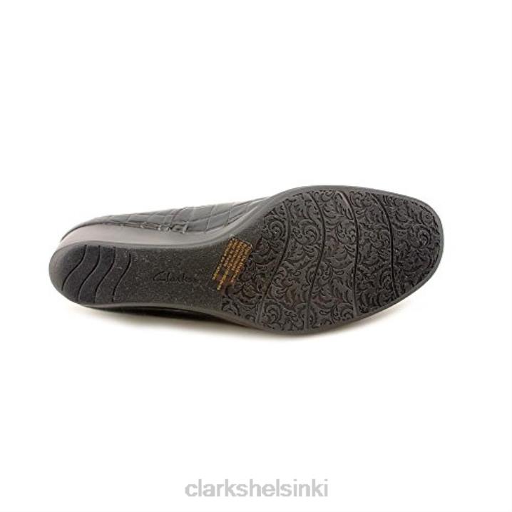 clarks mustat kiilakorkoiset verkkokengät Clarks sukupuolineutraali 2DHN257