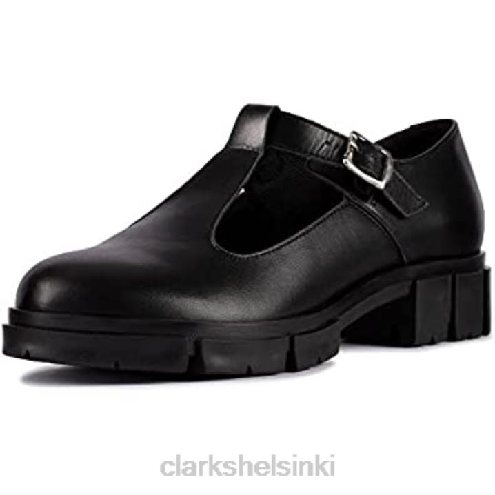 clarks teala bar nahkakengät mustat Clarks sukupuolineutraali 2DHN51