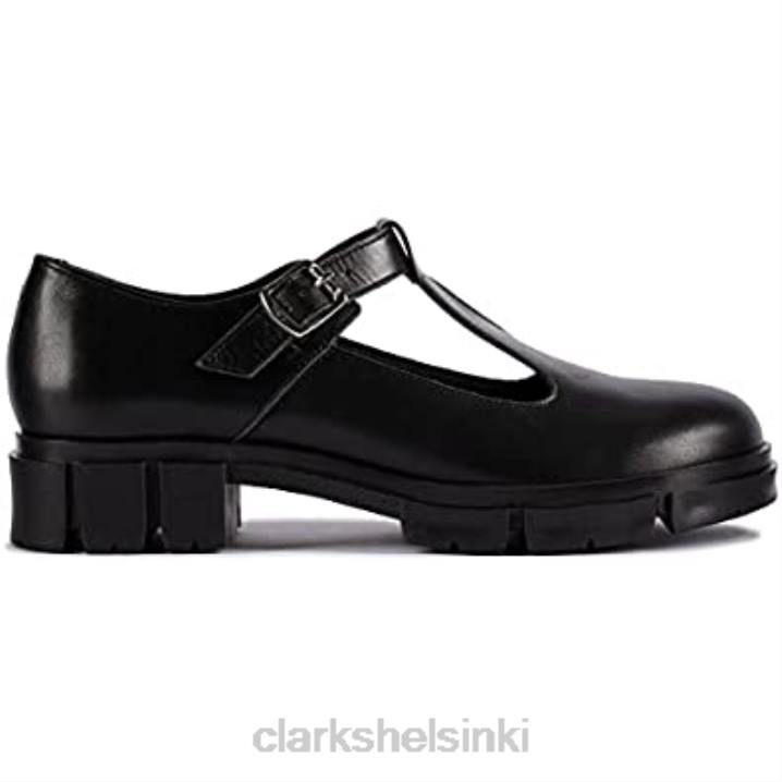 clarks teala bar nahkakengät mustat Clarks sukupuolineutraali 2DHN51