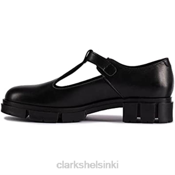 clarks teala bar nahkakengät mustat Clarks sukupuolineutraali 2DHN51