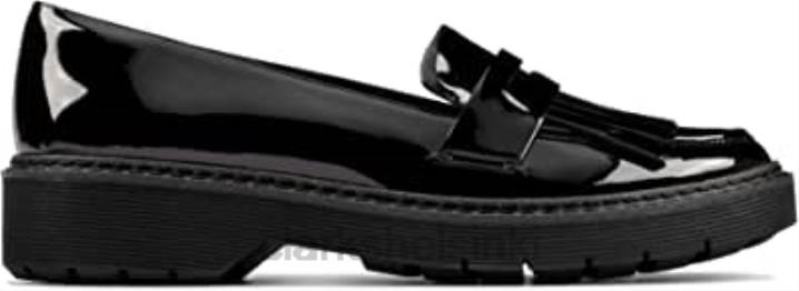 clarks witcombe dawn nahkakengät mustat Clarks sukupuolineutraali 2DHN328