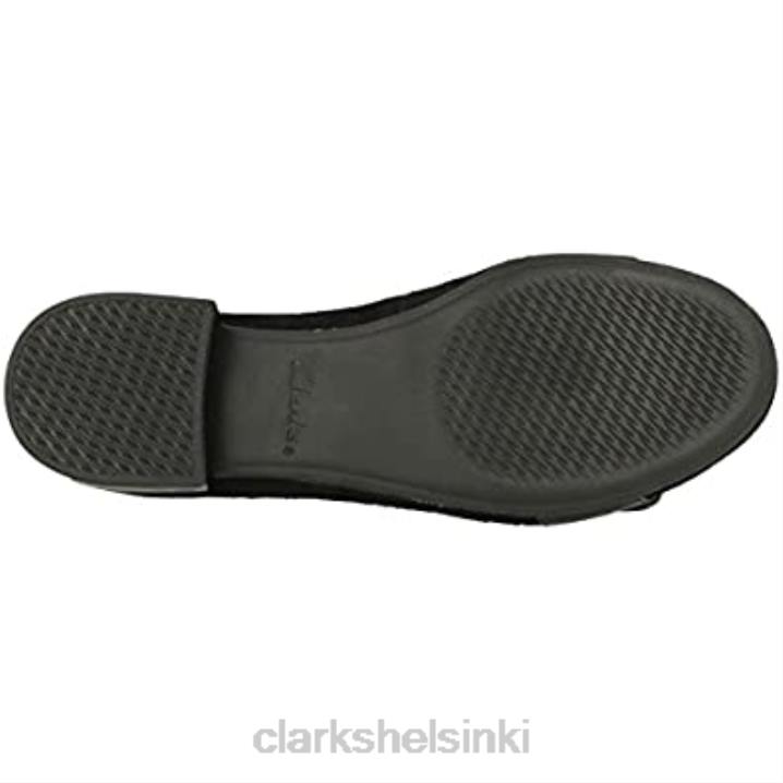 mustat naiset pukeutuvat matalakorkoisiin kenkiin rosabella faye clarks Clarks sukupuolineutraali 2DHN612 musta