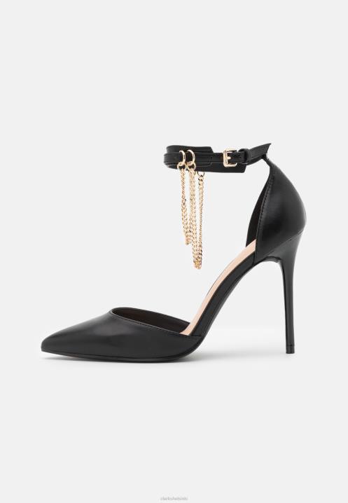 clarks klassiset korkokengät Clarks sukupuolineutraali 2DHN7032 musta