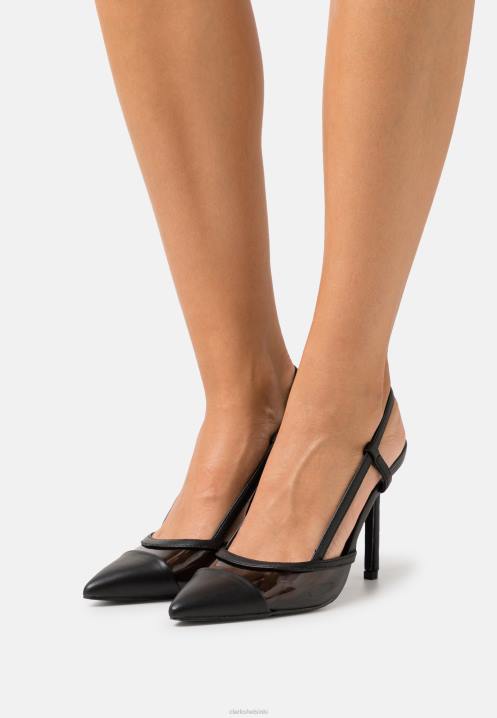 mustat klassiset korkokengät Clarks sukupuolineutraali 2DHN7012 musta