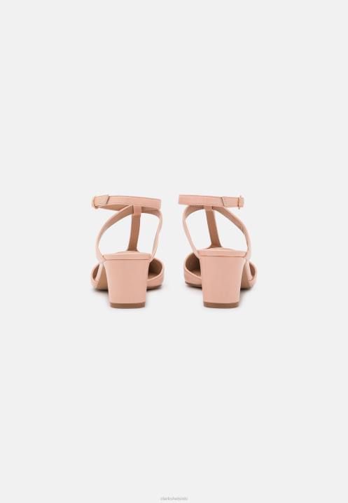vaaleanpunaiset clarks klassiset korkokengät Clarks sukupuolineutraali 2DHN6976 vaalea pinkki