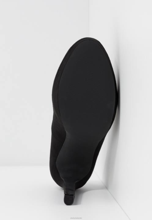 clarks mustat korkokengät Clarks sukupuolineutraali 2DHN7052 musta