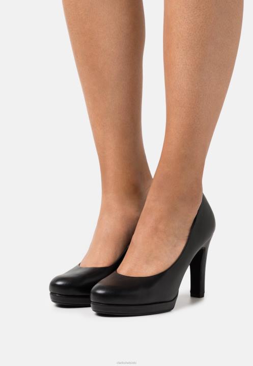 mustat matta clarks korkokengät Clarks sukupuolineutraali 2DHN7048 musta matta