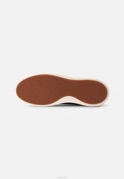 clarks court lite pitsihousut tumma tan Clarks sukupuolineutraali 2DHN7106 tumma rusketus