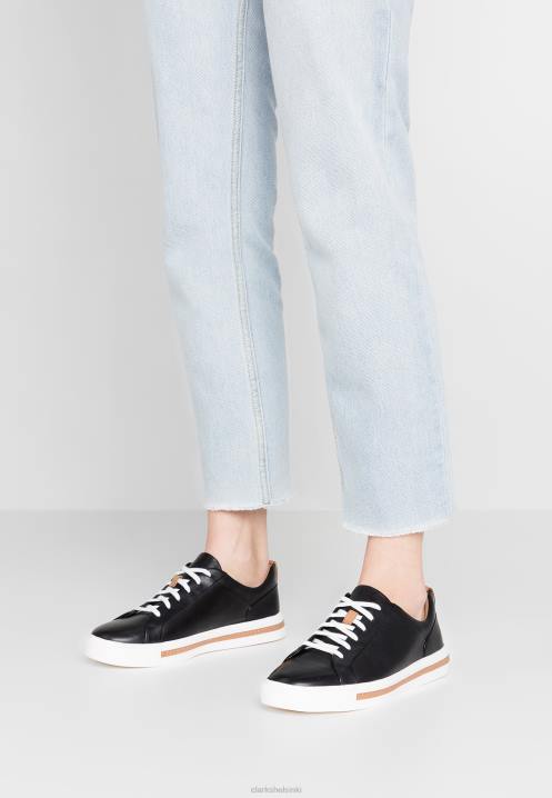 mustat clarks un maui pitsiset tennarit Clarks sukupuolineutraali 2DHN6896 musta