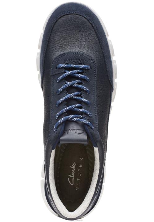 nature x one tennarit clarks navy combi Clarks sukupuolineutraali 2DHN7101 laivaston yhdistelmä