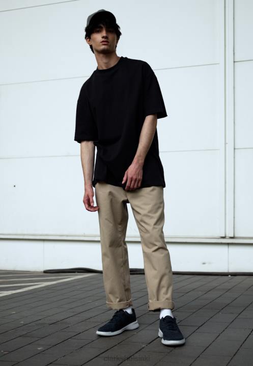 navy clarks donaway -lenkkarit Clarks sukupuolineutraali 2DHN7107 laivasto