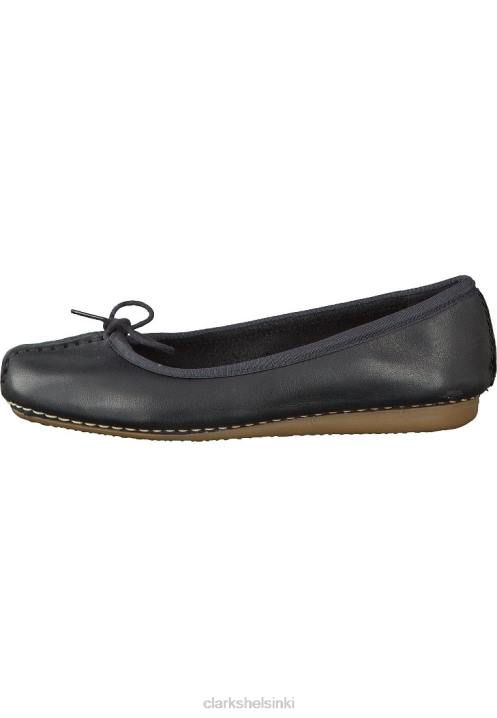 black clarks pisamajääbalettipumput Clarks sukupuolineutraali 2DHN7059 musta