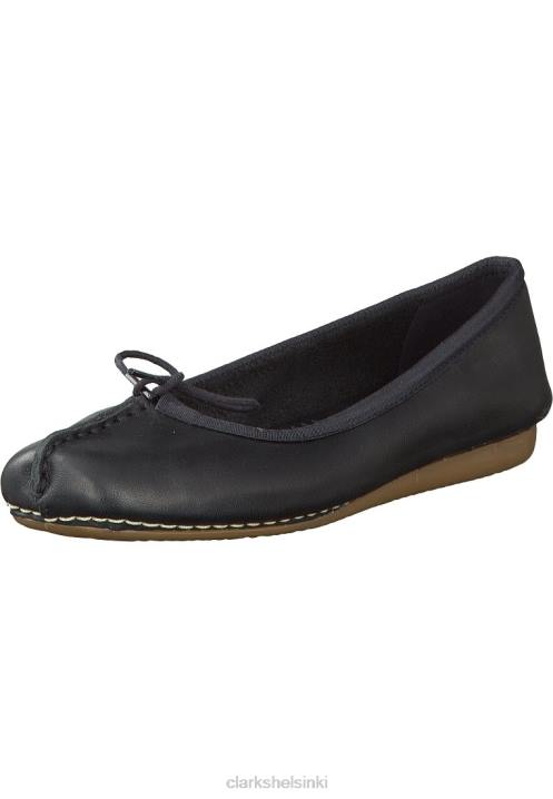 black clarks pisamajääbalettipumput Clarks sukupuolineutraali 2DHN7059 musta