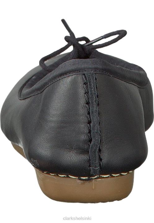 black clarks pisamajääbalettipumput Clarks sukupuolineutraali 2DHN7059 musta