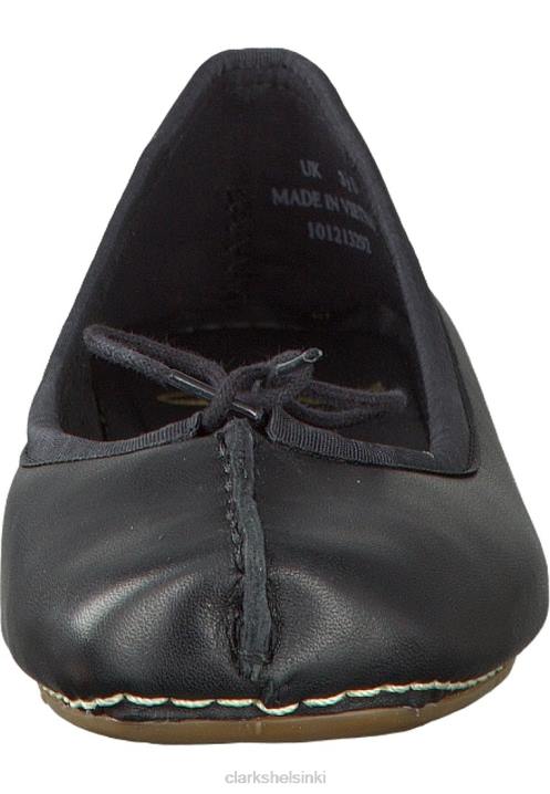 black clarks pisamajääbalettipumput Clarks sukupuolineutraali 2DHN7059 musta