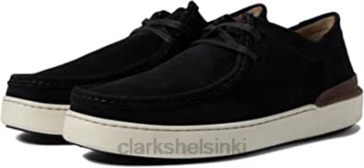black court lite wally clarks Clarks sukupuolineutraali 2DHN588 musta