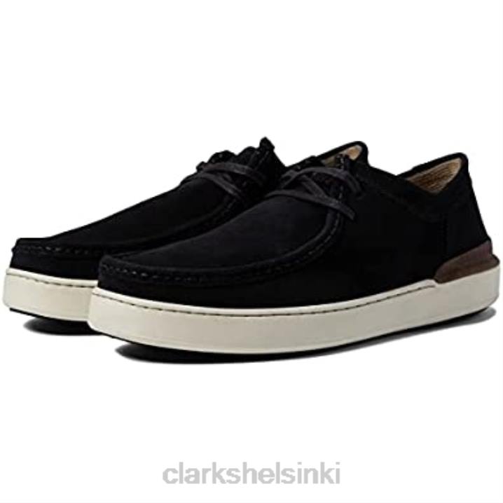 black court lite wally clarks Clarks sukupuolineutraali 2DHN588 musta