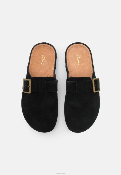 brookleigh mule tossut clarks musta Clarks sukupuolineutraali 2DHN6949 musta