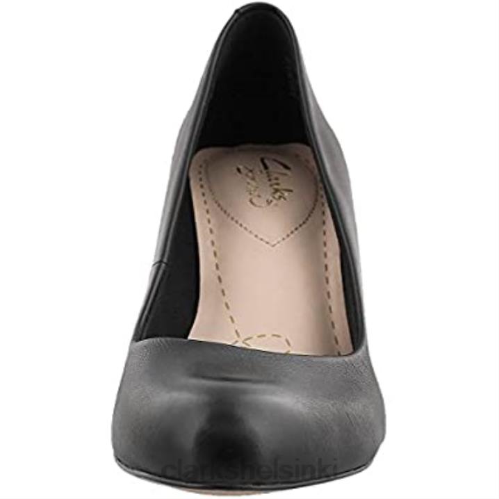 clarks black carlita cove mekkopumppu Clarks sukupuolineutraali 2DHN609 musta