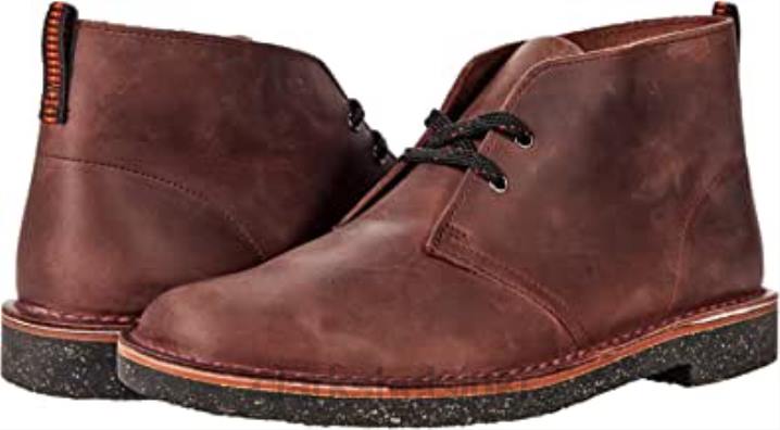clarks bushacre 3 viininpunainen nahka Clarks sukupuolineutraali 2DHN2561