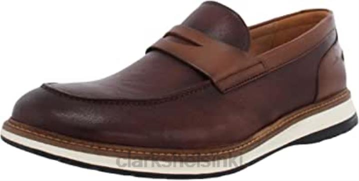 clarks chantry pen ny tan nahkaa Clarks sukupuolineutraali 2DHN210 ruskea nahka