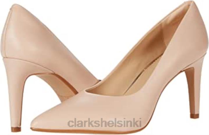 clarks genoa85 court vaaleanpunainen nahka Clarks sukupuolineutraali 2DHN568