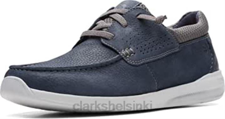 clarks gorwmoc navy nubuck Clarks sukupuolineutraali 2DHN866 laivaston nubukki
