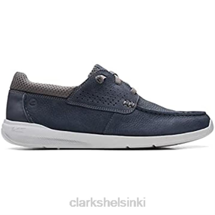 clarks gorwmoc navy nubuck Clarks sukupuolineutraali 2DHN866 laivaston nubukki