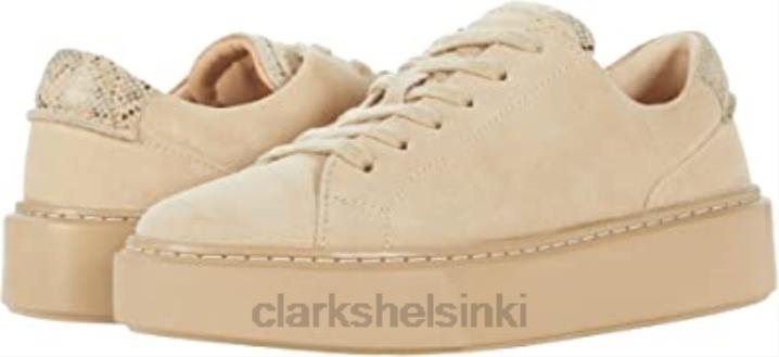 clarks hero litteä pitsi taupe Clarks sukupuolineutraali 2DHN2785
