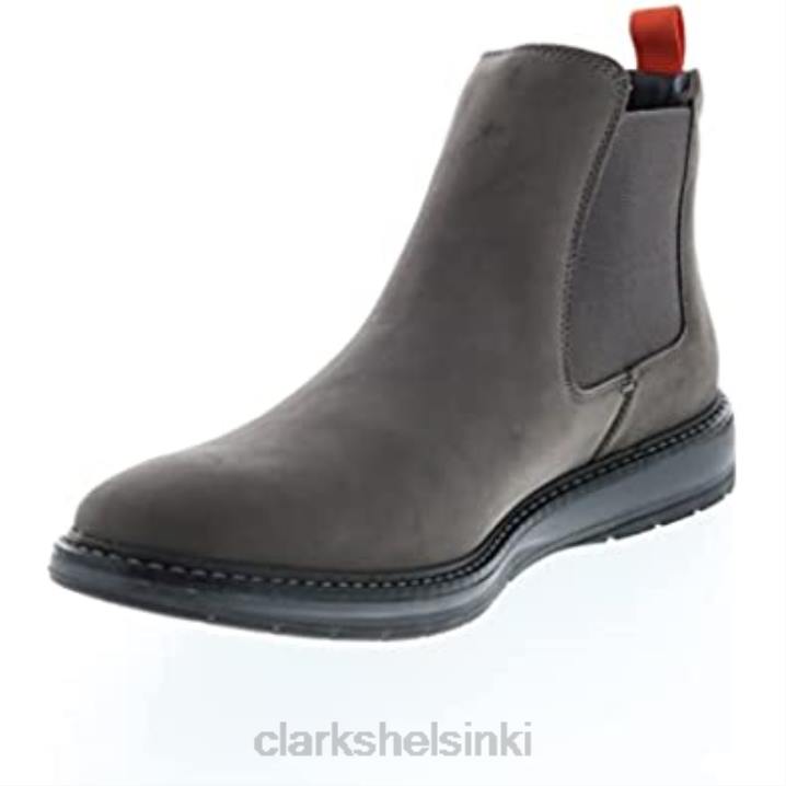 clarks tummanharmaa nubukkikantinen toppi Clarks sukupuolineutraali 2DHN145 tummanharmaa nubukki