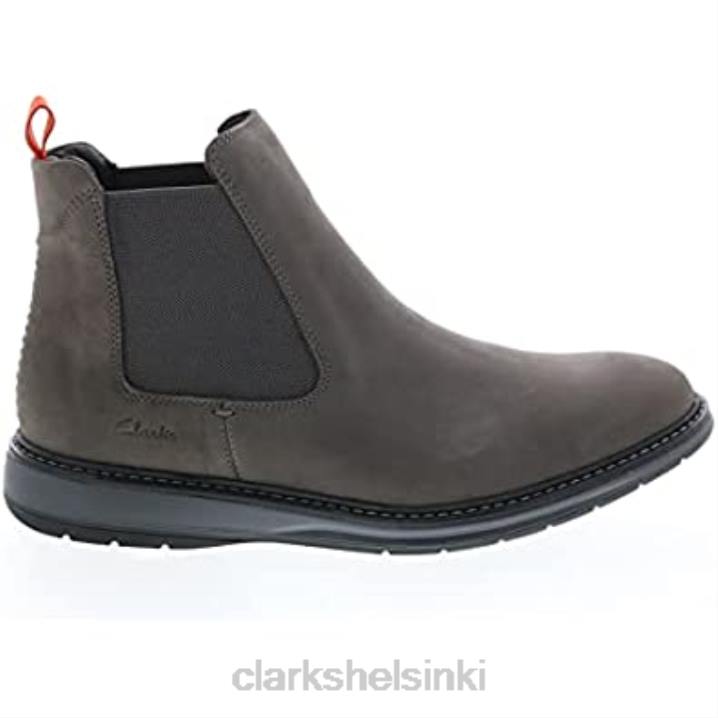 clarks tummanharmaa nubukkikantinen toppi Clarks sukupuolineutraali 2DHN145 tummanharmaa nubukki