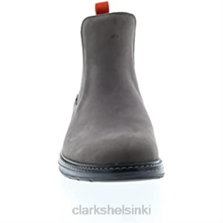 clarks tummanharmaa nubukkikantinen toppi Clarks sukupuolineutraali 2DHN145 tummanharmaa nubukki