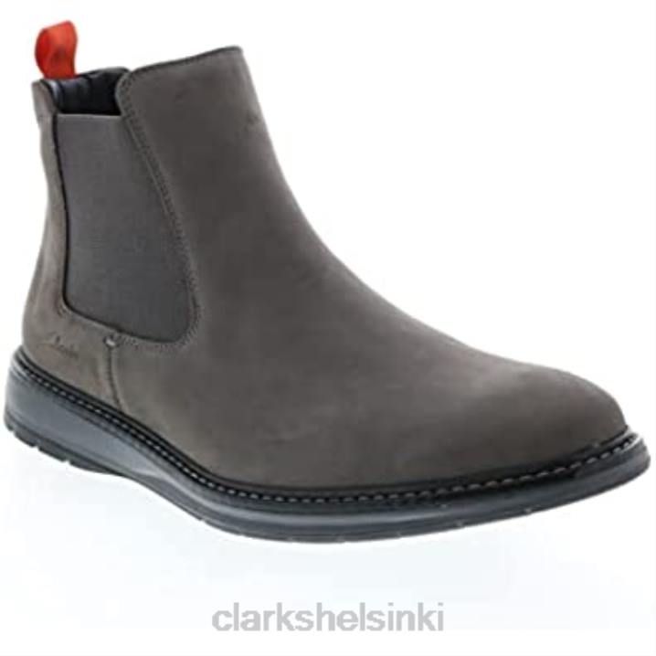 clarks tummanharmaa nubukkikantinen toppi Clarks sukupuolineutraali 2DHN145 tummanharmaa nubukki